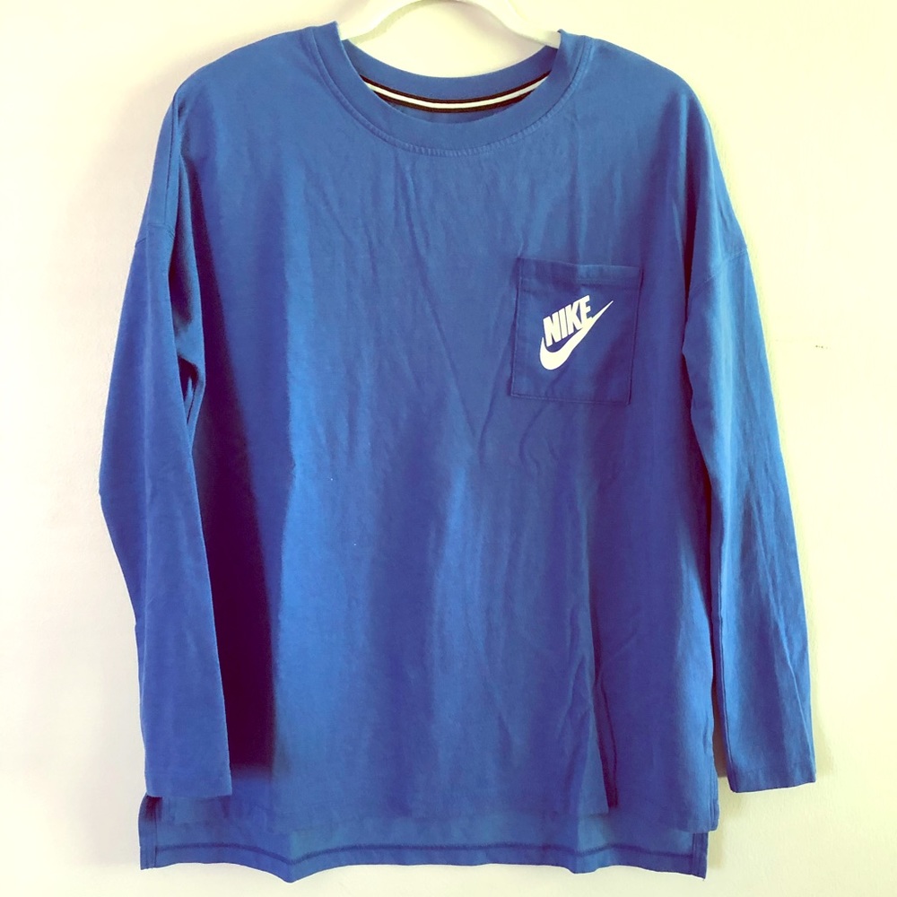 Nike cotton long sleeve shirt